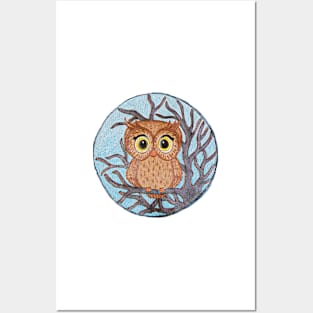 Little Owl Posters and Art